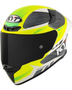 KYT TT-Revo Gear Negro Amarillo Casco Integral