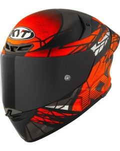 KYT TT-Revo Combustion Orange Casque Intégral