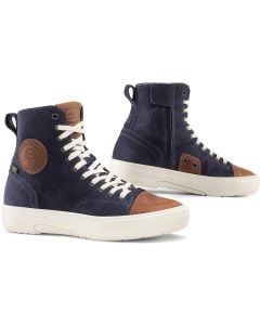 Falco Lennox 3 Perforated Blue Motorcycle Shoes