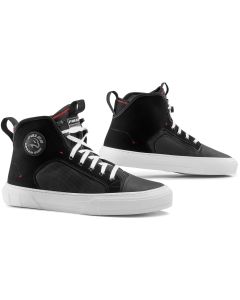 Falco Starboy 4 Black White Motorcycle Shoes