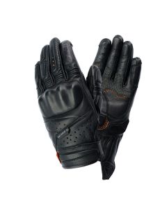 SECA Ghost Gants Noir Orange Perforés