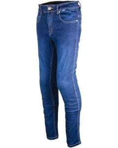 gms Rattle Slim Ladies Dark Blue Motorcycle Jeans
