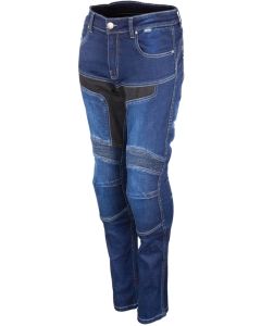 gms Viper Ladies Blue Motorcycle Jeans