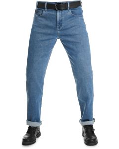 Pando Moto James Regular Blue Motorcycle Jeans