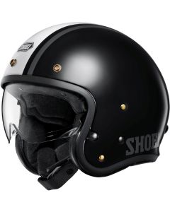 Shoei J.O2 Aventure TC-5 Black White Jet Helmet