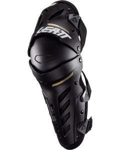 Leatt Dual Axis Junior Black Knee and Shin Guards