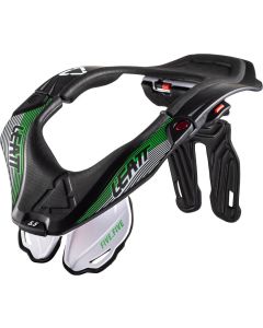 Leatt Neck Brace 5.5 Junior Black Green Kids Neck Brace