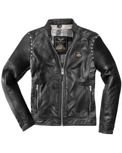 Black-Cafe London Milano 2.0 Negro Chaqueta Cuero