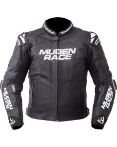 MUGENRACE Mry Black Leather Jacket