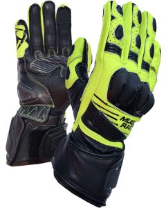 MUGENRACE Linea Sport Black Neon Yellow Gloves