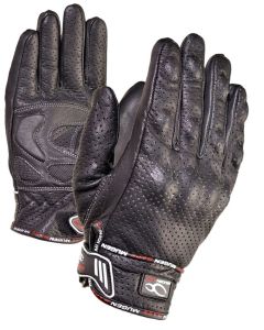 MUGENRACE Aeroflux Perforated Black Gloves