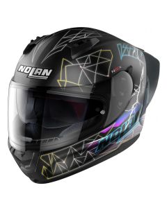 Nolan N60-6 Sport Raindance 026 Flat Black Multicolor Full Face Helmet