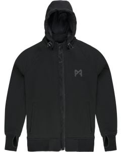 Pando Moto Phantom Black Motorcycle Riding Hoodie