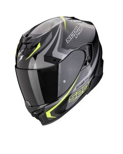 Scorpion EXO-520 Evo Air Terra Black Silver Neon Yellow Full Face Helmet