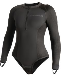 Pando Moto Shell WW 02 Ladies Black Protective Base Layer / Body
