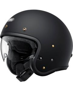 Shoei J.O2 Matt Black Jet Helmet