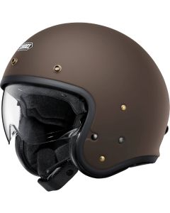 Shoei J.O2 Matt Brown Jet Helmet