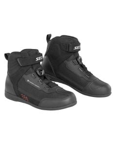 SECA Speed Zapatos de Moto Negros