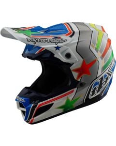 Troy Lee Designs SE5 Composite MIPS Rays Multicolour Motocross Helmet