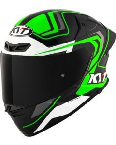 KYT TT-Revo Overtech Noir Vert Casque Intégral