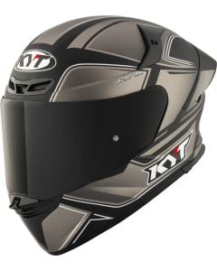 KYT TT-Revo Tourist Gris Mate Casco Integral