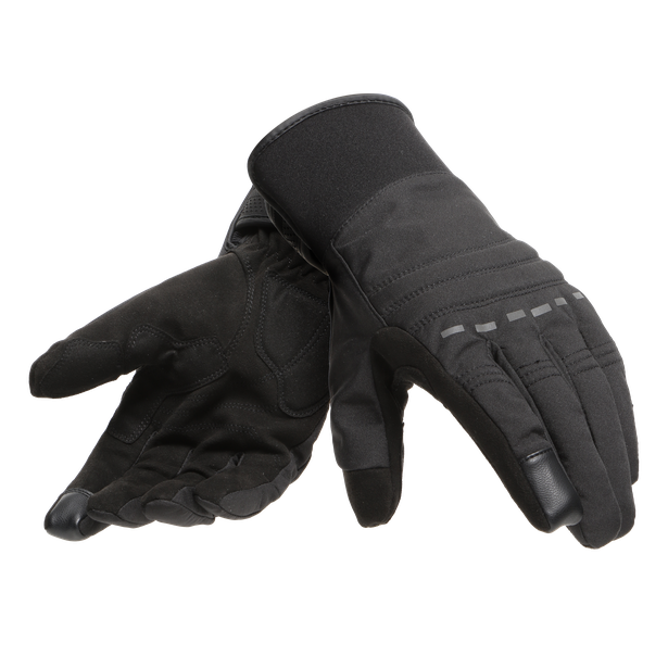 Dainese Stafford D-Dry Schwarz Anthrazit Handschuhe Größe XL