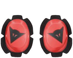 Dainese Pista Slider Genou Pluie Rouge Fluo Noir N