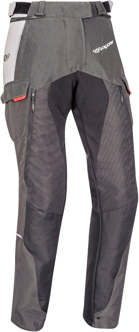 Ixon Eddas PT L Schwarz Anthrazit Damen Motorrad Textilhose Größe 2XL