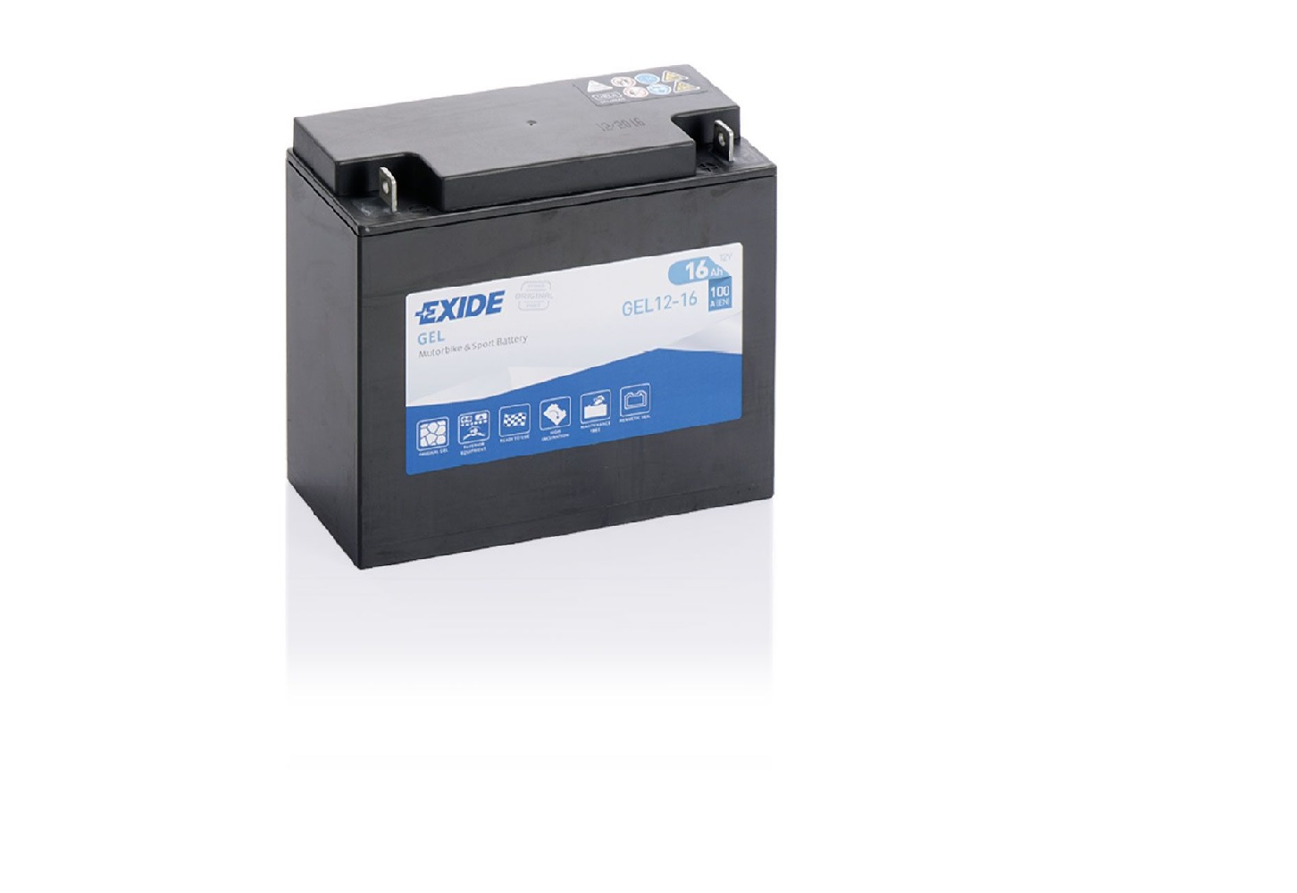 EXIDE G30 Gel Motorcycle Battery Size