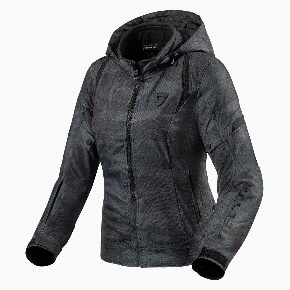 REVIT! Flare 2 Jacket Lady Camo Black Gray Size 34