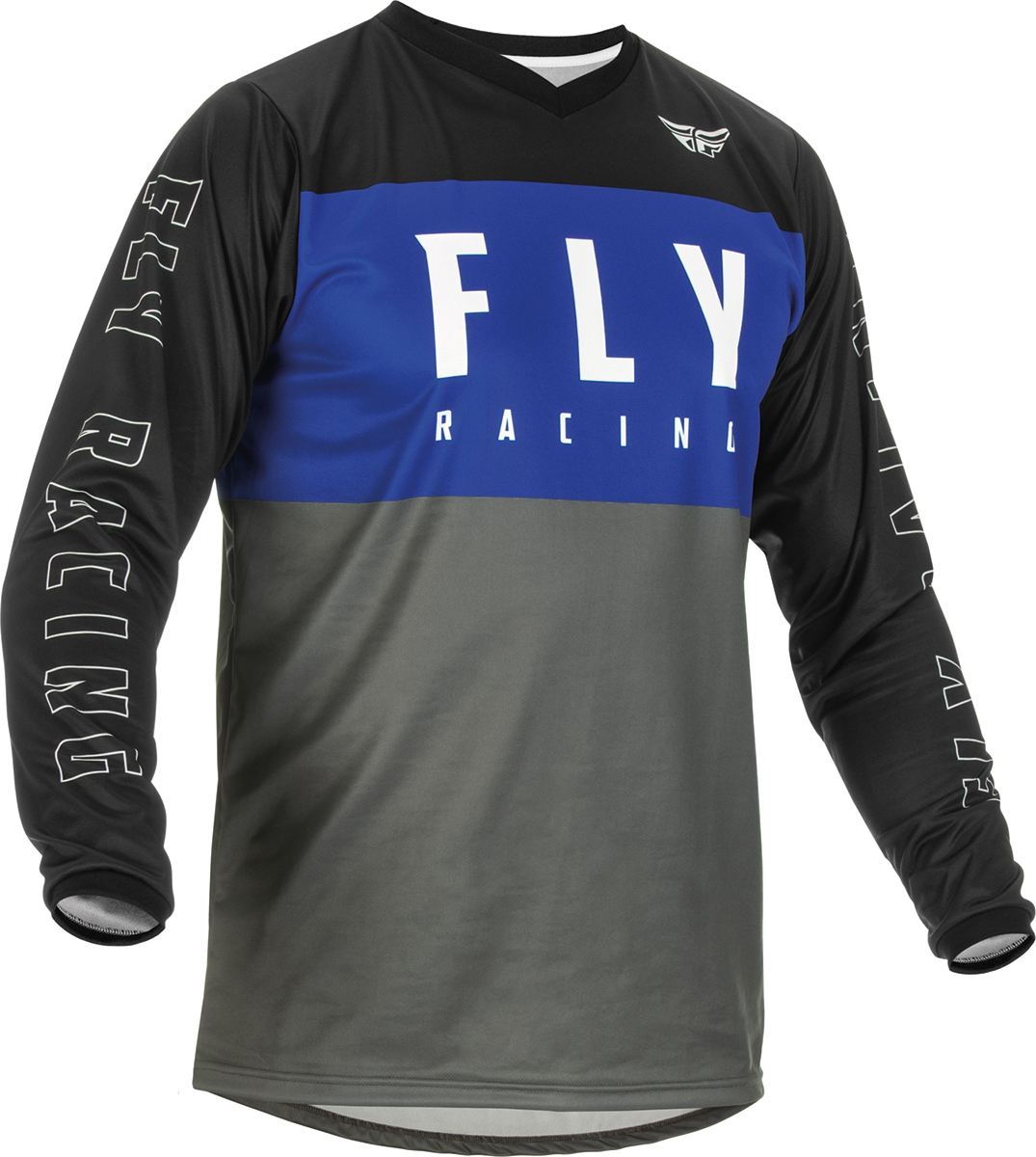 FLY Racing F-16 Jersey Blue Grey Black Size 2XL