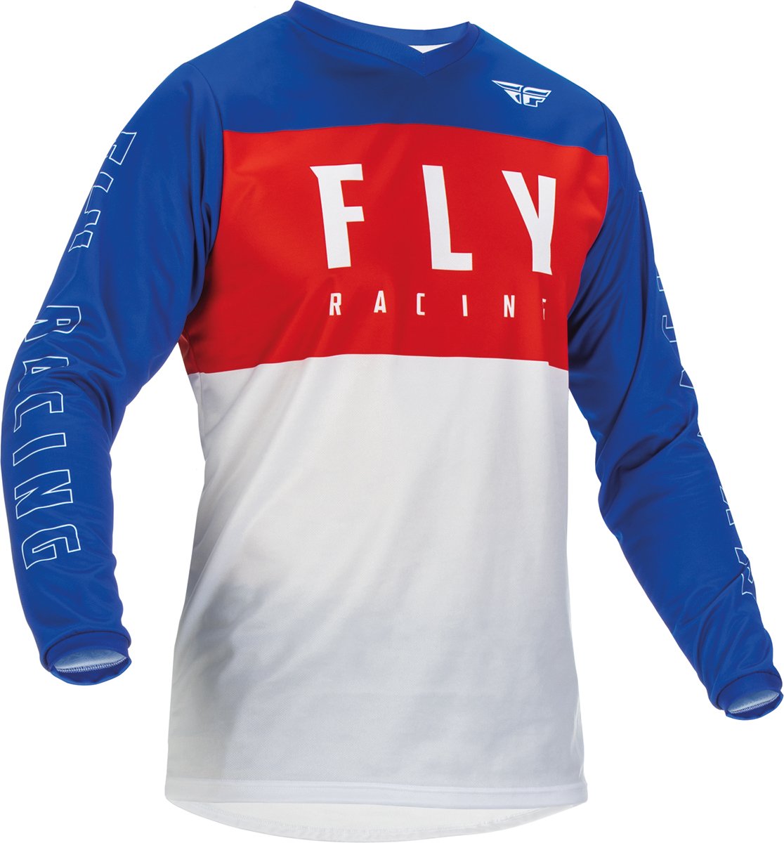 FLY Racing F-16 Jersey Red White Blue Size S