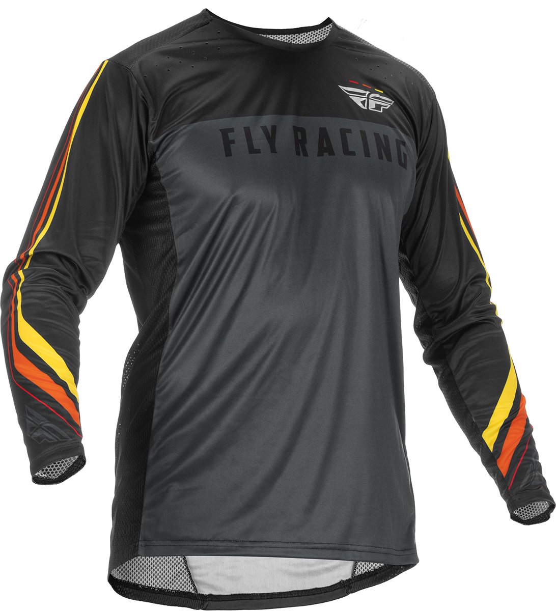 FLY Racing Lite S.E. Speeder Jersey Metal Red Yellow Size 2XL