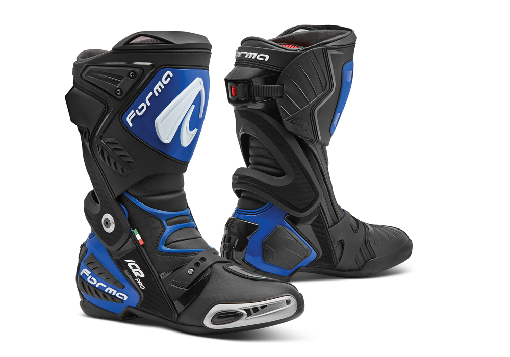 Forma Ice Pro Bottes Moto Noir Bleu 43