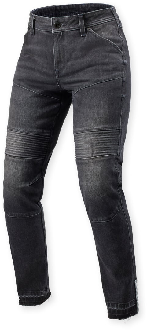 REV’IT! Moto 2 Damen SF Dark Schwarz Stone Motorrad Jeans Größe W27/L30