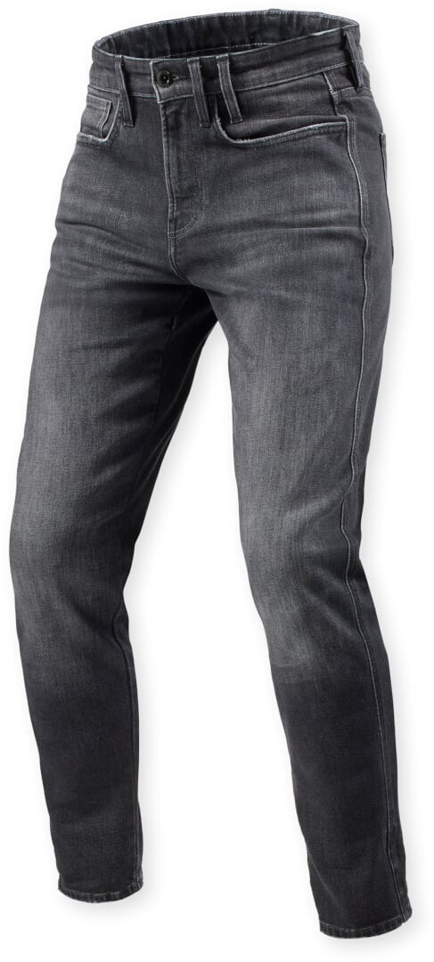 REV’IT! Kai SK Medium Grau Stone Motorrad Jeans Größe W32/L30