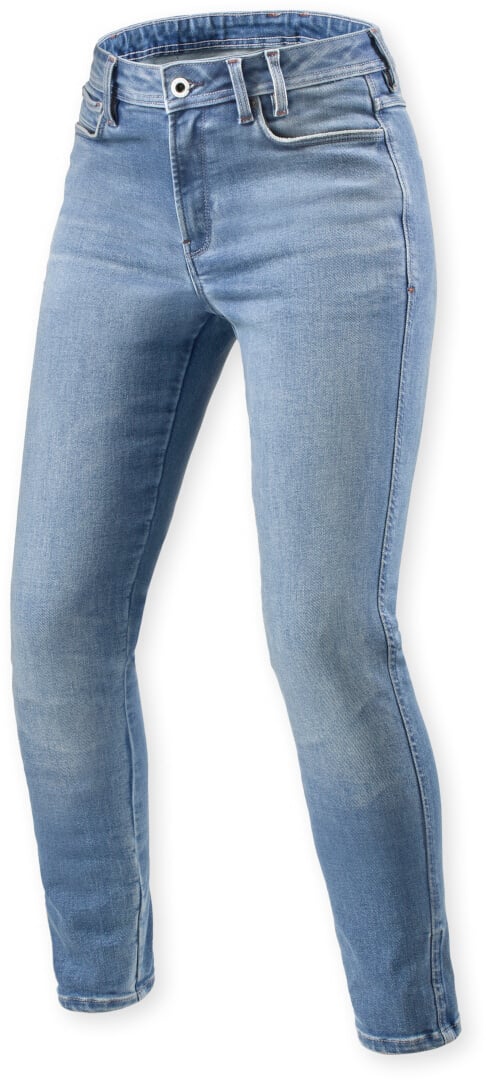 REV’IT! Shelby 3 Damen SK Light Blau Vintage Motorrad Jeans Größe W29/L30