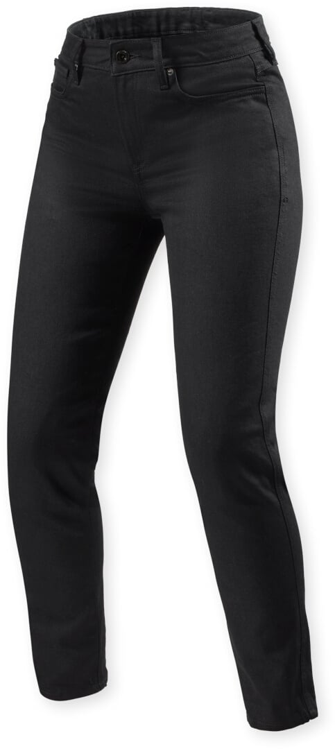 REV’IT! Marzia Damen SK Schwarz Motorrad Jeans Größe W26/L32
