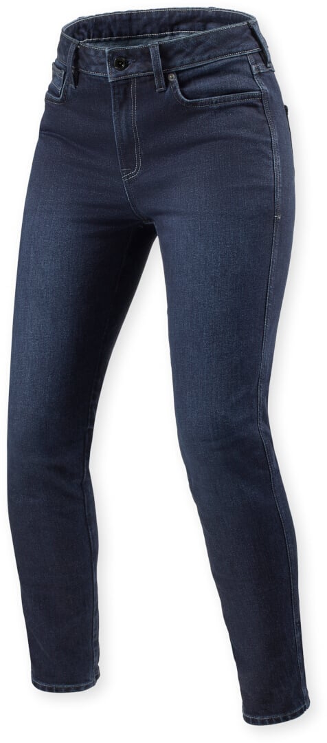 REV’IT! Marzia Damen SK Medium Blau Stone Motorrad Jeans Größe W29/L32