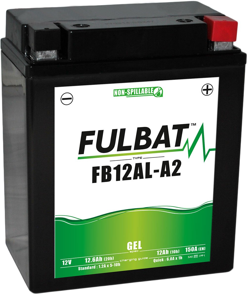 FULBAT FB12AL-A2 GEL MOTORCYCLE BATTERY