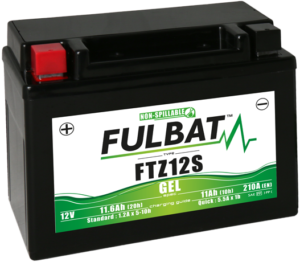 Fulbat FTZ12S Gel Motorcycle Battery Size