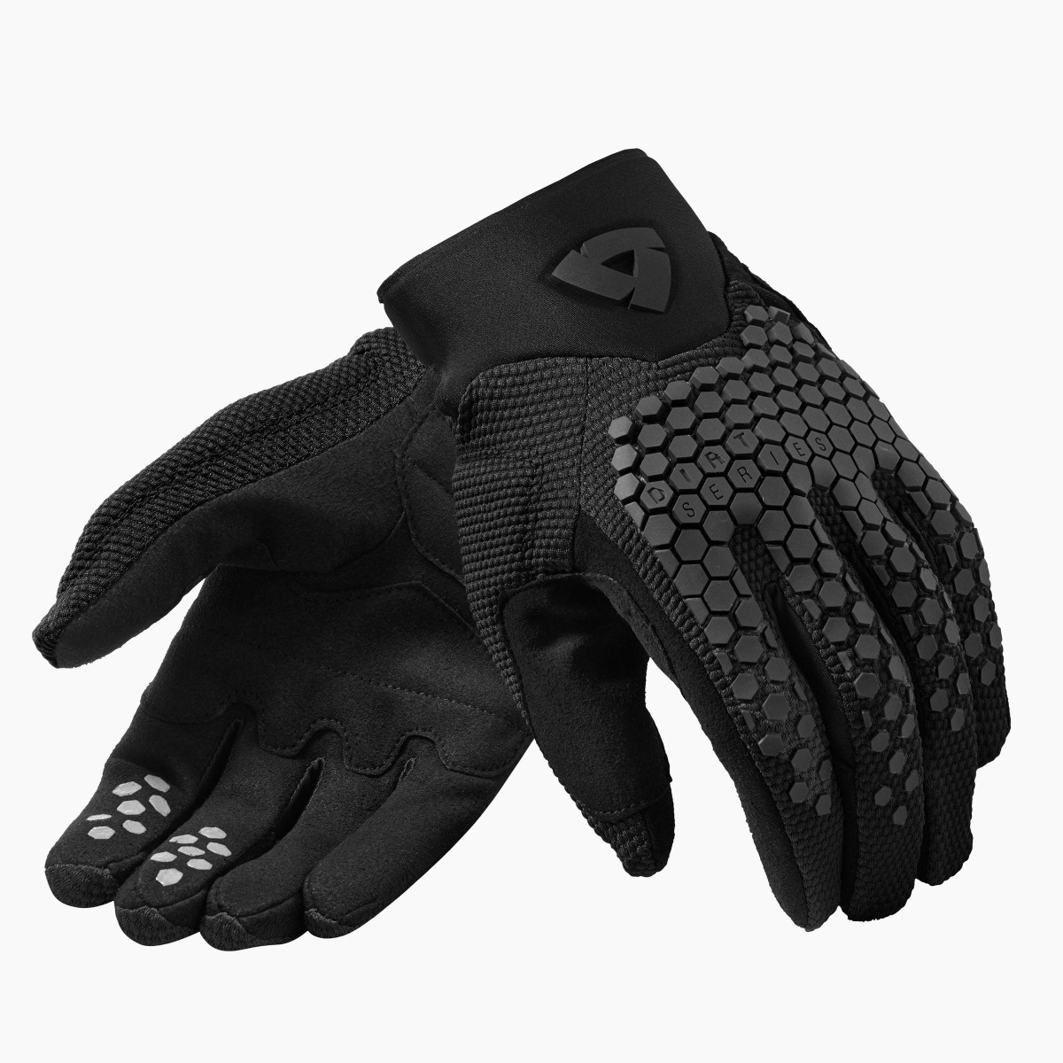 REV’IT! Massif Gants Moto Noir S