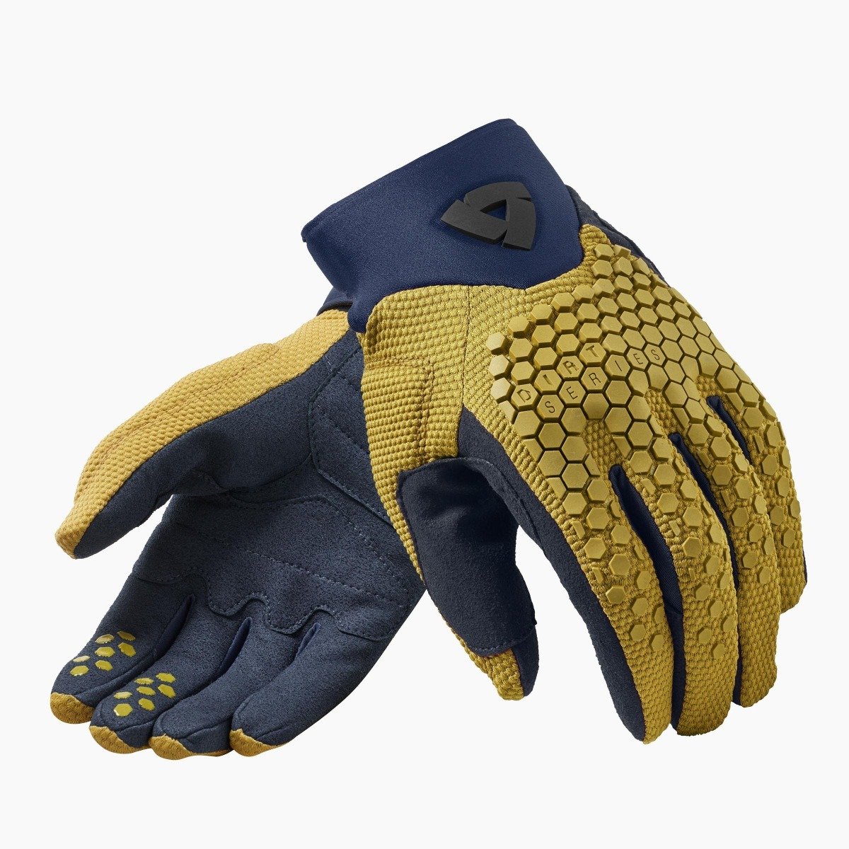 REV’IT! Massif Gants Moto Jaune Ocre S