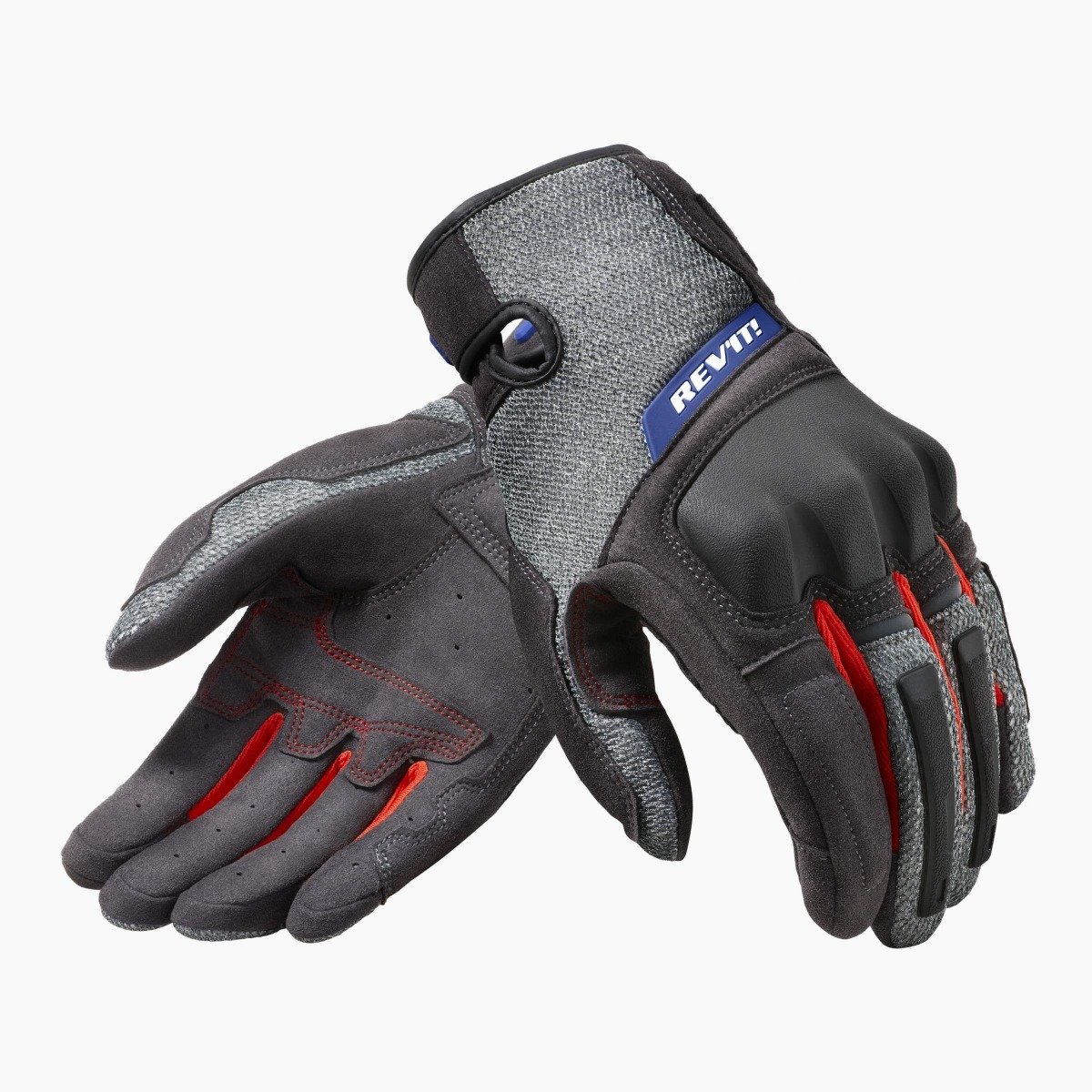 REV’IT! Volcano Gants Moto Noir Gris S