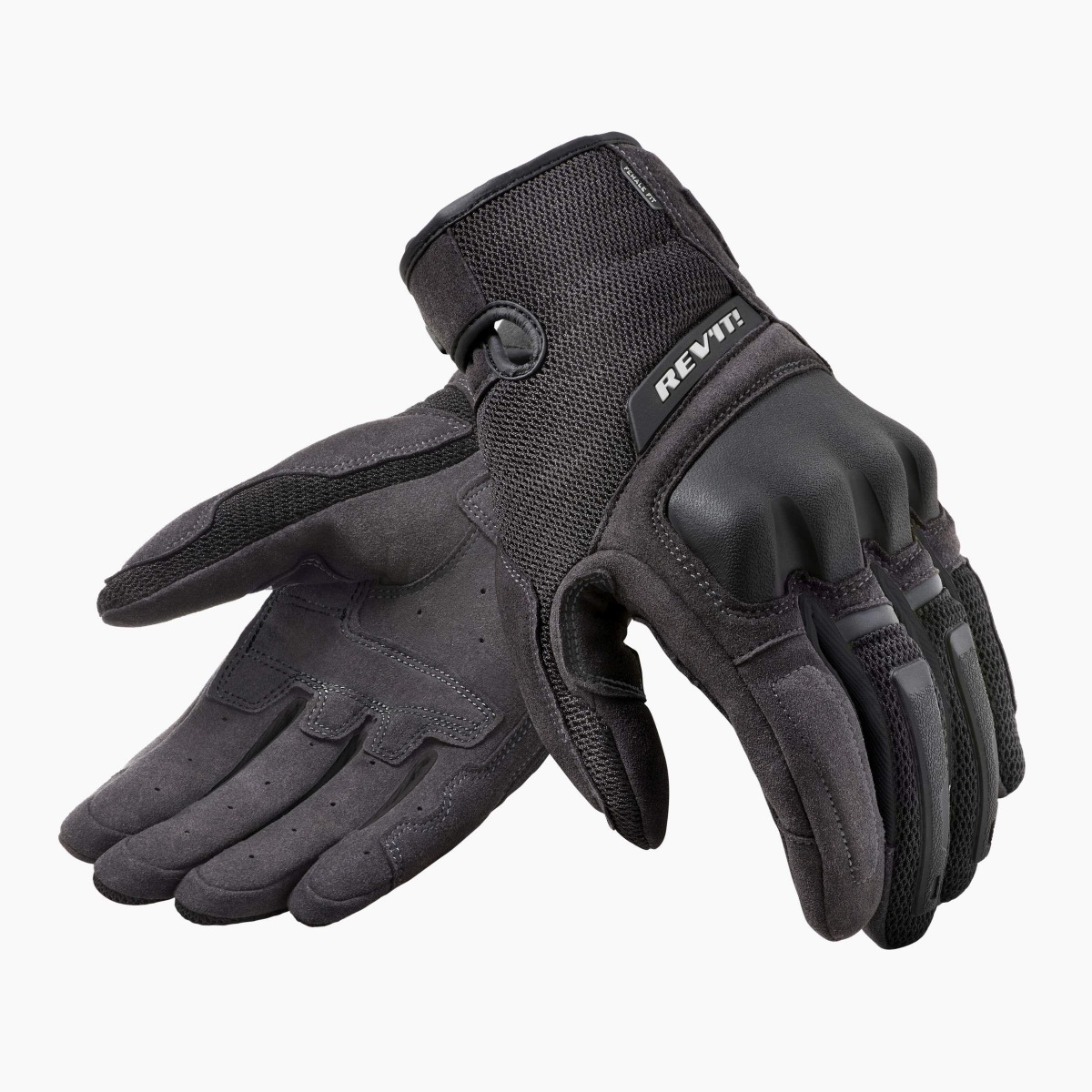 REV’IT! Volcano Gants Moto Femmes Noir S