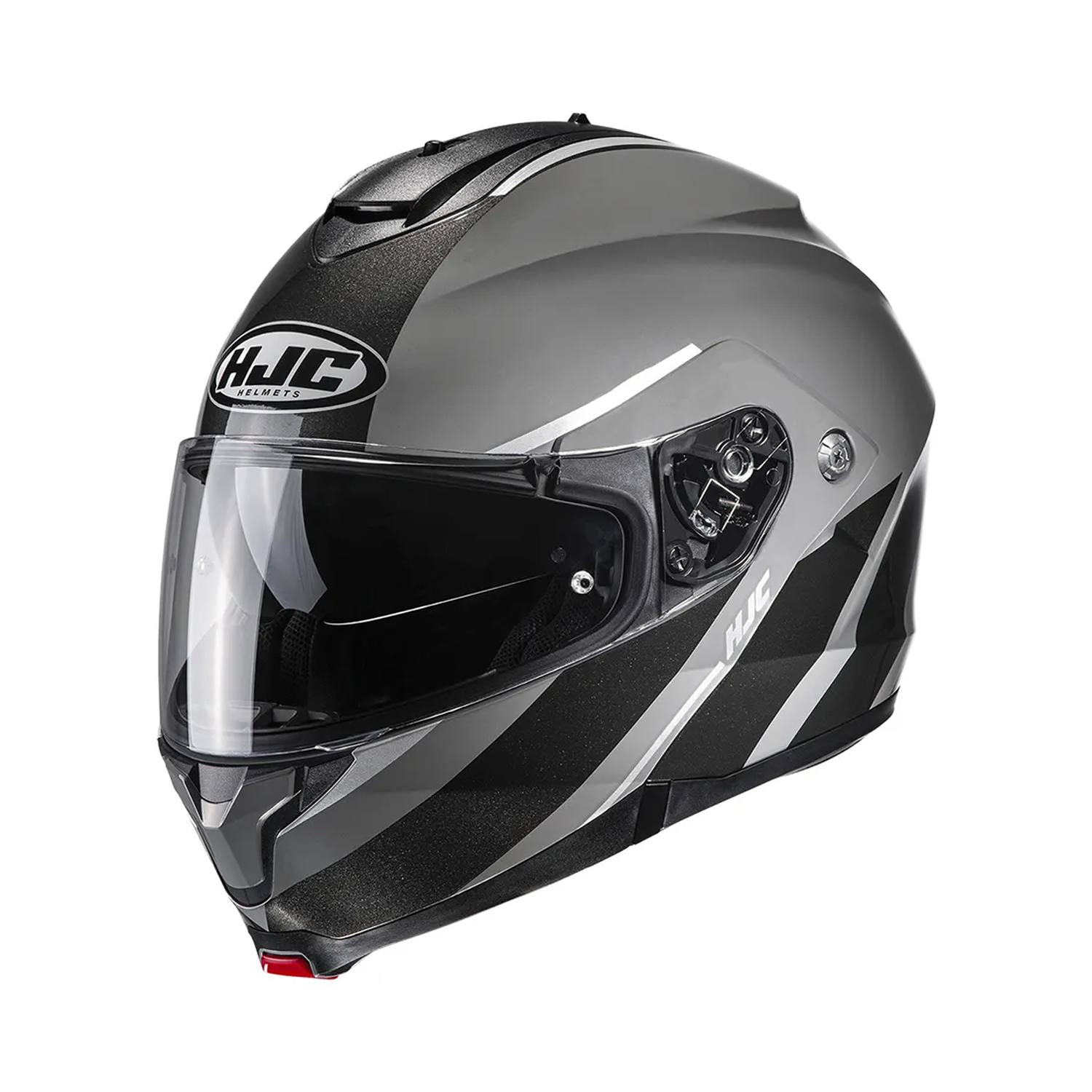HJC C91 Tero Gray Black Modular Helmet Size XS