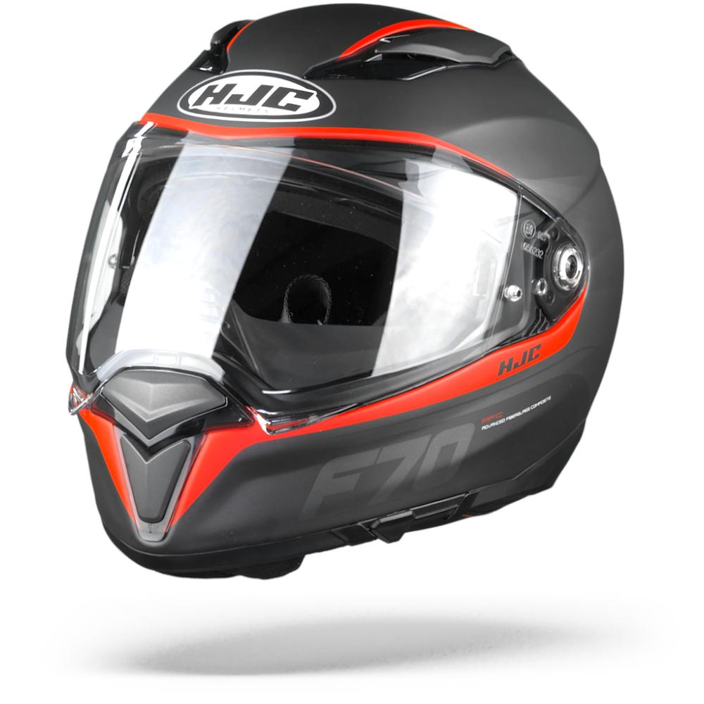 HJC F70 Feron Red MC1SF Full Face Helmet Size XL