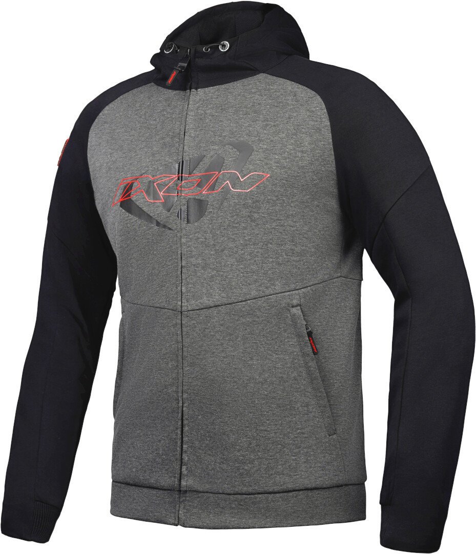 Ixon Touchdown Schwarz Anthrazit Motorrad Textiljacke Größe M