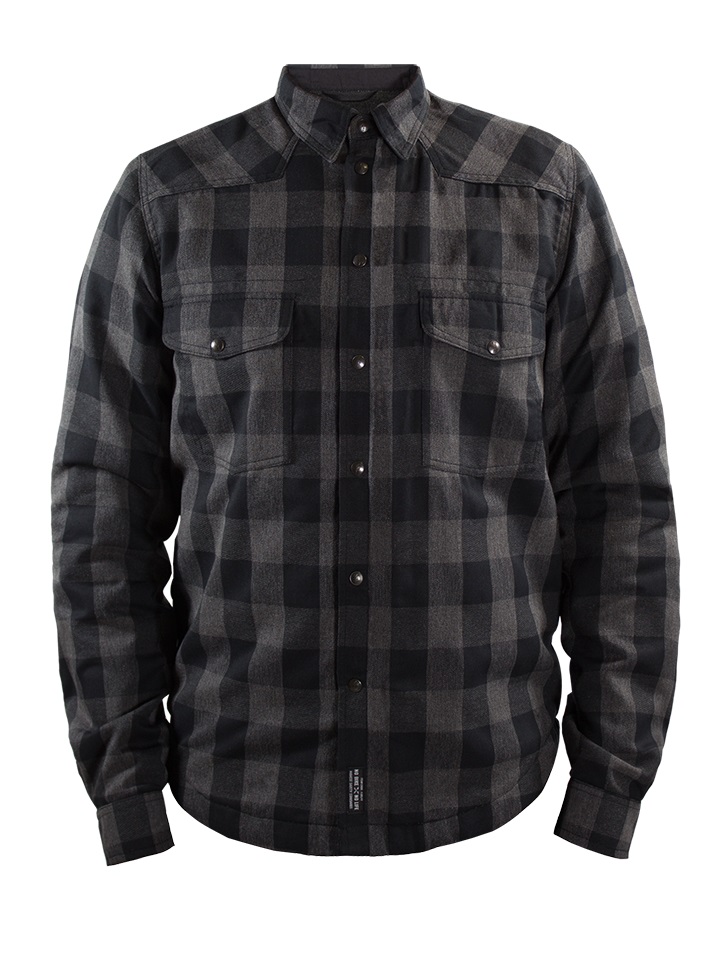 John Doe Motoshirt XTM Camiseta Motorista Gris Negro S