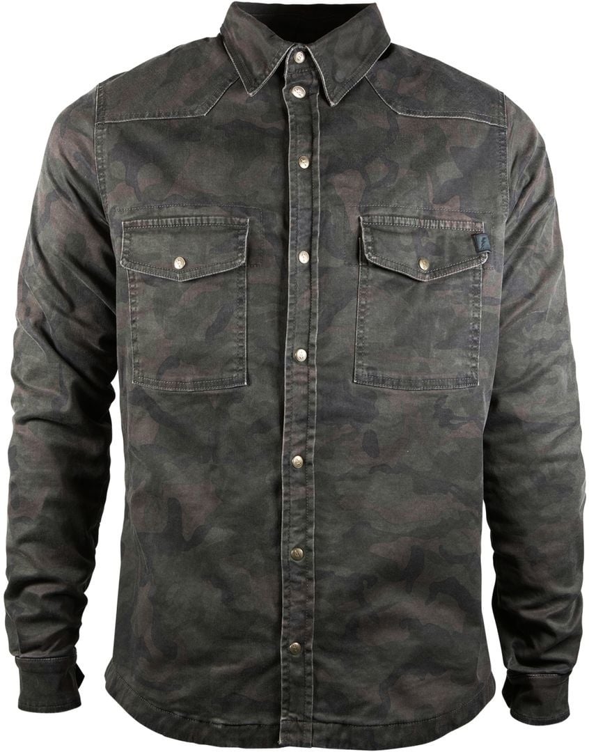 John Doe Motoshirt XTM 2018 Chemise De Moto Camouflage S